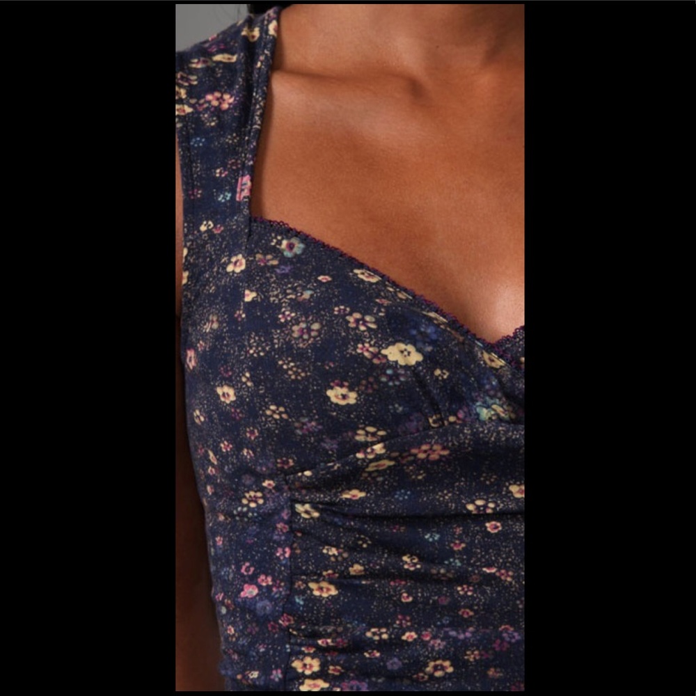 Free People Floral Top - Picture 3 of 7